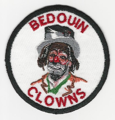 Bedouin Shrine Tramp Clown patch