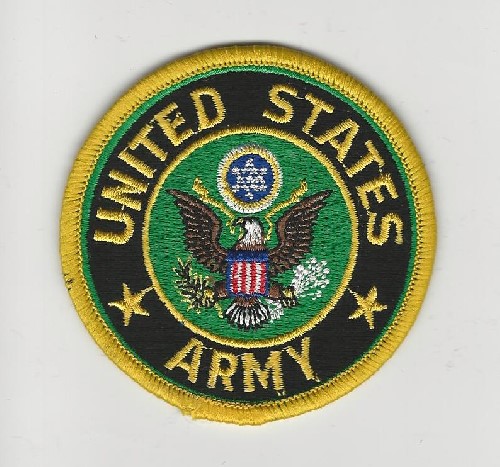 U.S. Army Patch Round