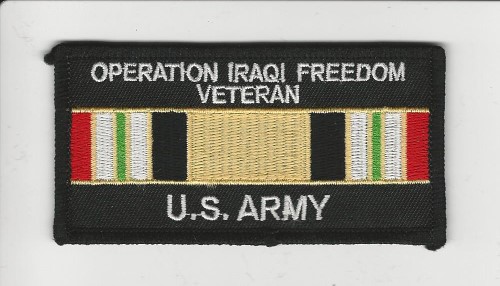 U.S. Army Iraq Veteran Patch