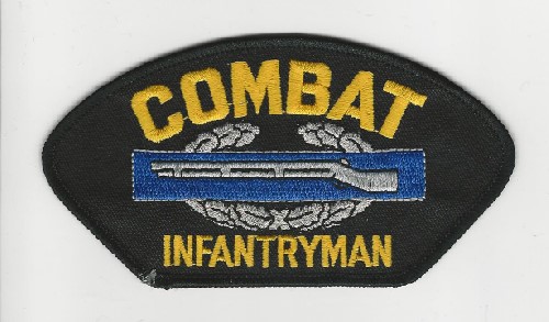 United States Army Combat Infantryman CIB (Combat Infintry Badge) Black Patch