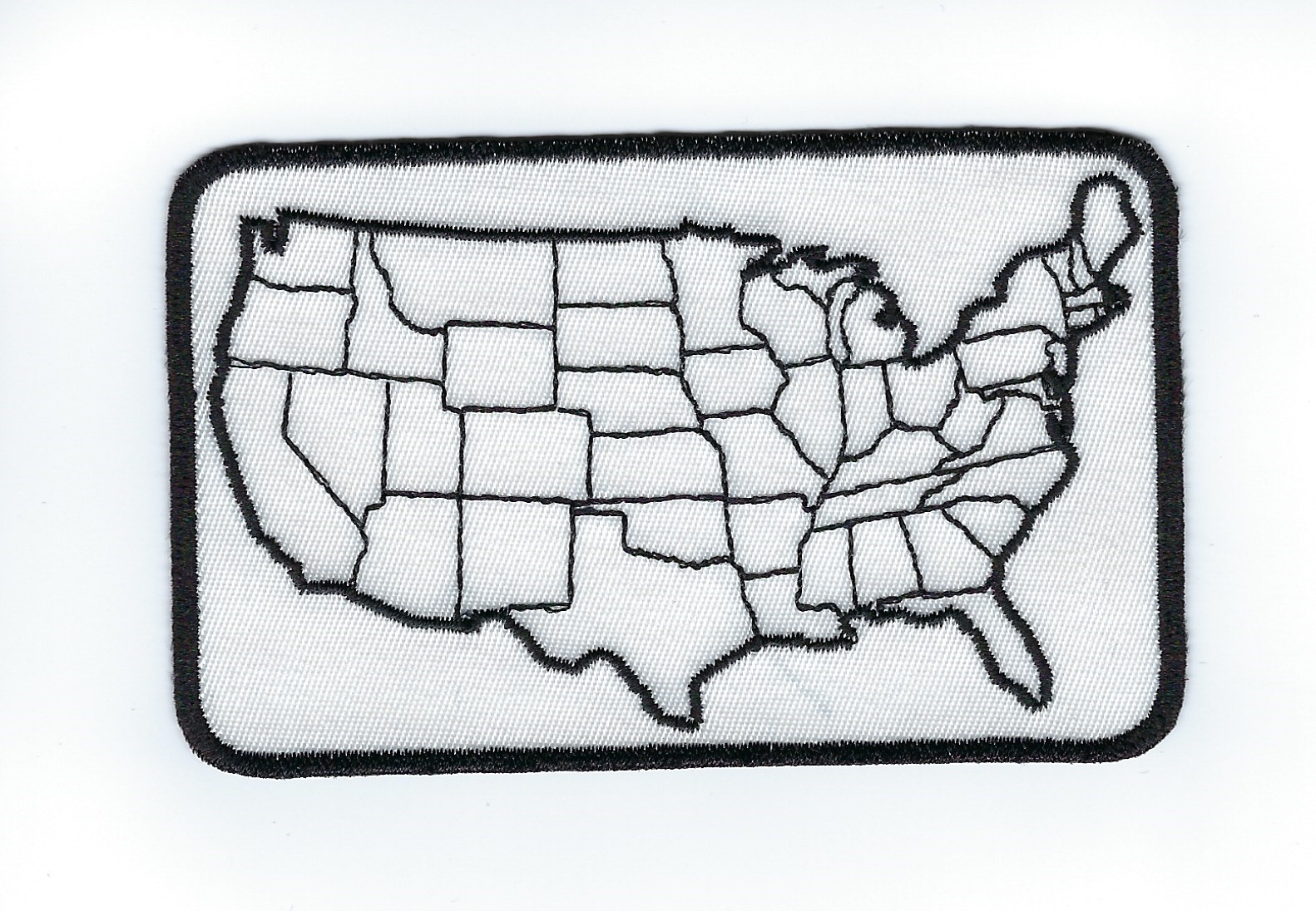 United States Outline Patch 4' side 4' x 2.54'