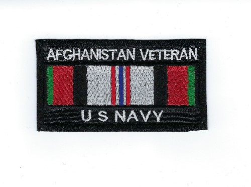 Afghanistan Veteran US Navy AVMC colors 4.04' x 2.20'