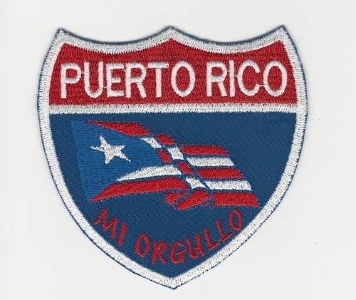 Puerto Rico Mi Orgullo patch