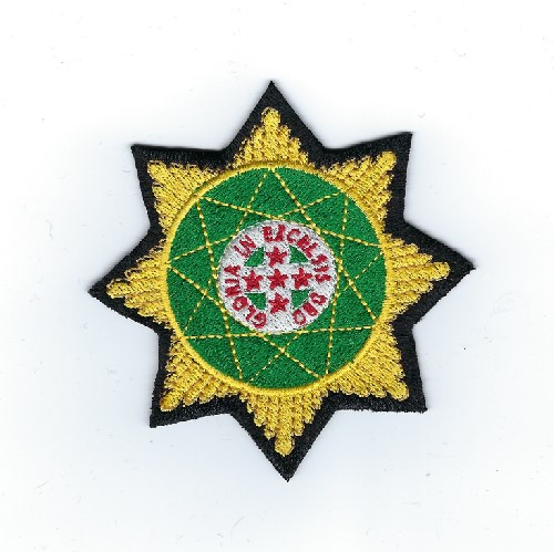 Royal Order of Scotland patch, 3.5" star
