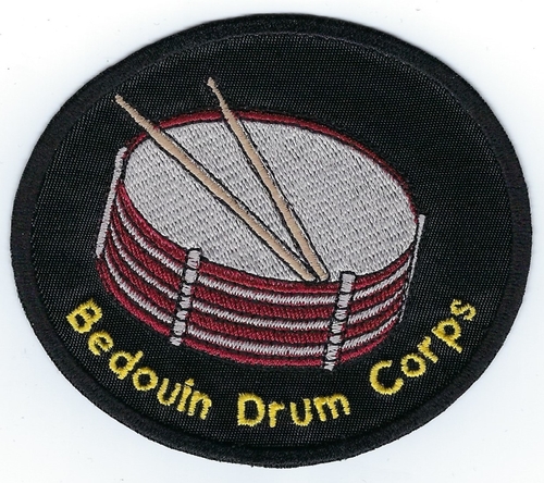 Bedouin Shriners 4' Drumcorps patch