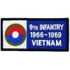 U.S. Army 9th Infantry Division Vietnam '66-'69 Small Patch