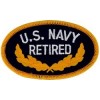 US Navy Retired Small Patch