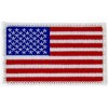 US Flag (Left) White Border Small Patch