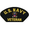 US Navy Veteran Black Patch