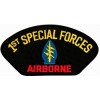 1st Special Forces Airborne Black Patch