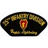 25th Infantry Division Tropic Lightning Black Patch