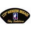 173rd Airborne Brigade Sky Soldiers Black Patch