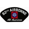 82nd Airborne All American Black Patch