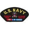 US Navy Korea Veteran Black Patch