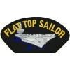 Flat Top Sailor Black Patch