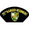75th Ranger Regiment Insignia Black Patch