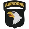 101st Airborne Back Patch (6 x 7)