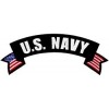 US Navy Rocker Back Patch (10 X 4 inch)