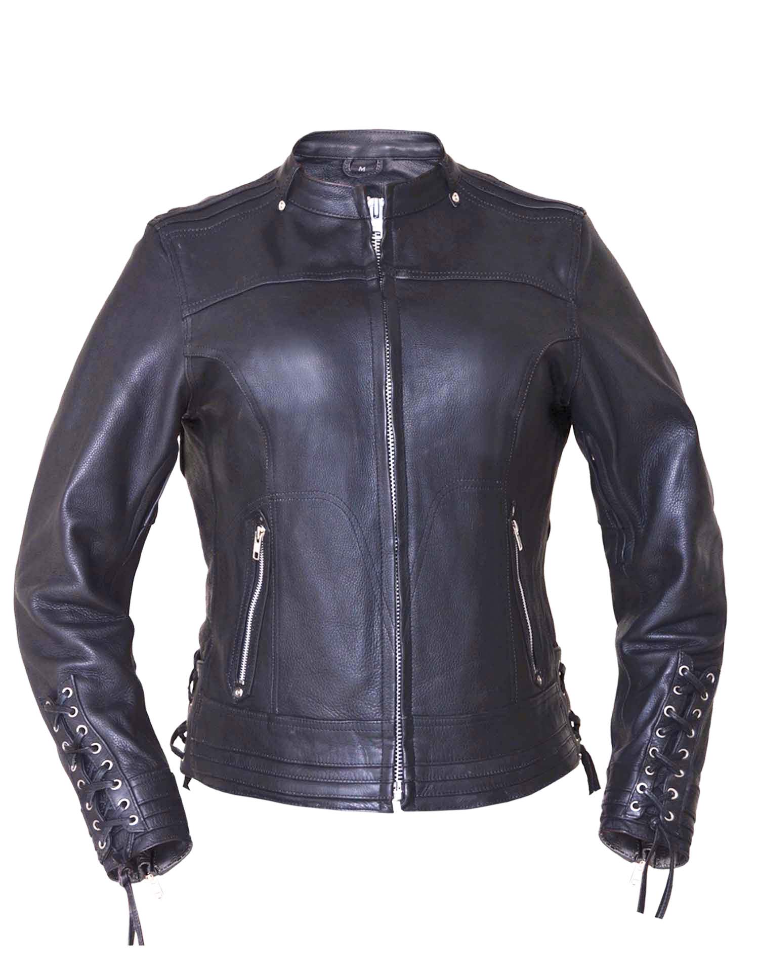 Ladies Ultra Euro Jacket With Side Lace (Size: Small)