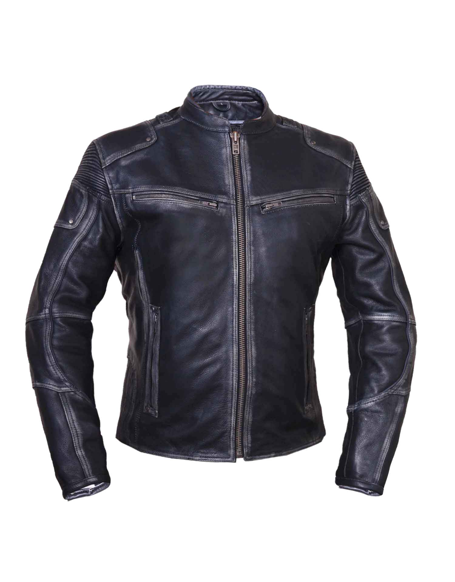 Ladies Durango Reflective Leather Jacket (Size: Small)