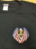 Masonic Swooping Eagle & Flag w/Square & Compass T-Shirt