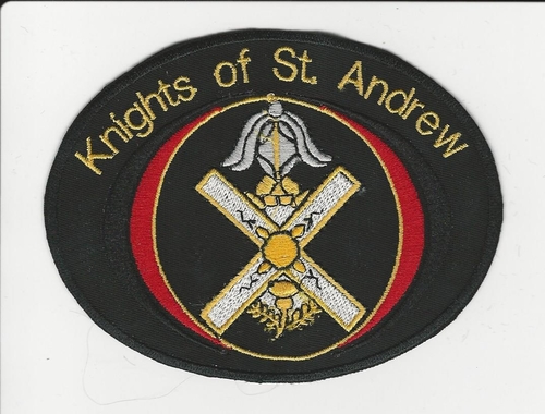 Knights of St. Andrew patch (Color: Red)