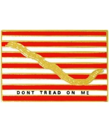 First Navy Jack "Don't Tread On Me" Pin