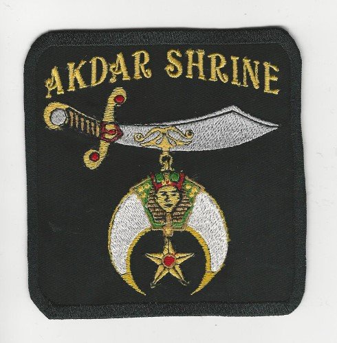 Akdar Shrine 4" Patch