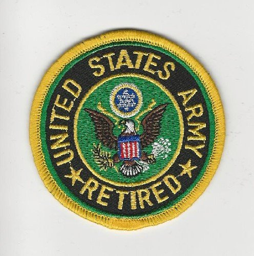 U.S. Army Retired Patch Round