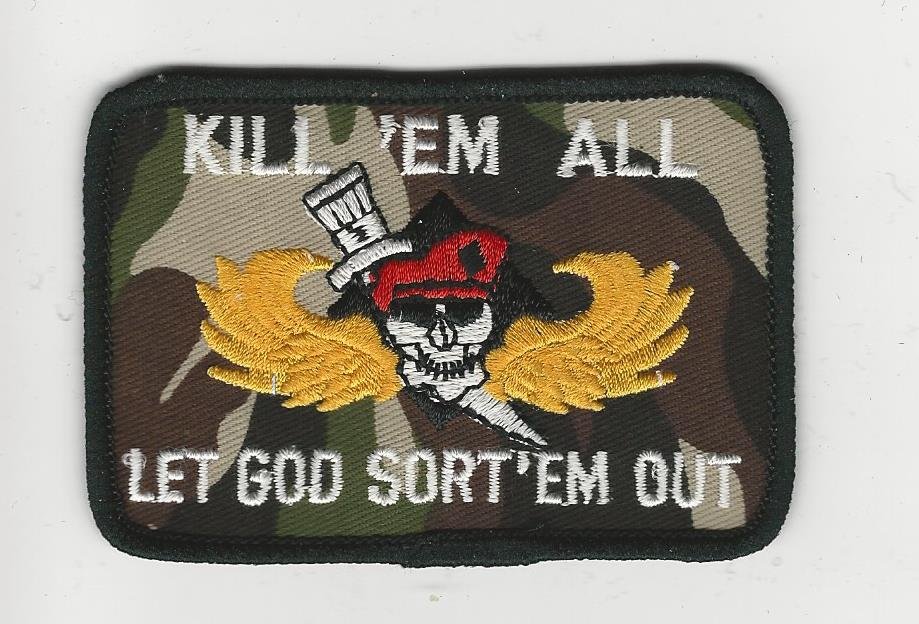 Kill'em All Let God Sort'em Out Patch