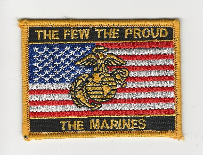 US Marine Corps The Few The Proud Small Patch