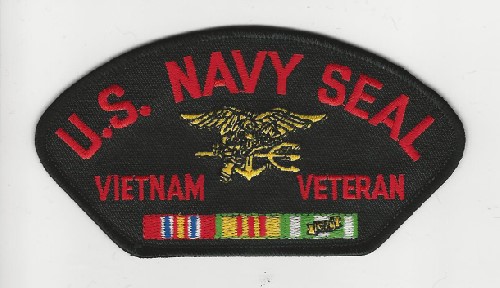US Navy Vietnam Seal Veteran Patch