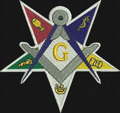 Order of the Eastern Star Past Patron patch