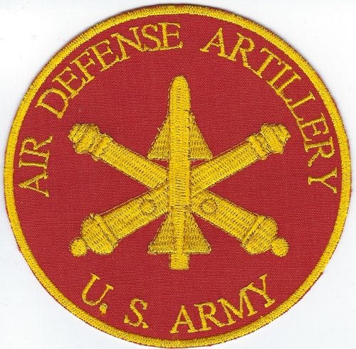 US Army Air Defense Artillery patch