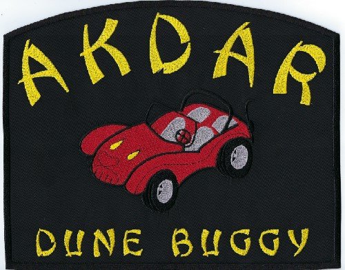 Akdar Shrine Dune Buggy Patch, 10"