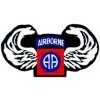 82nd Airborne Wings Small Patch