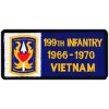 199th Infantry Division Vietnam '66-'70 Small Patch