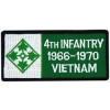 4th Infantry Division Vietnam '66-'70 Small Patch