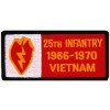 25th Infantry Division Vietnam '66-'70 Small Patch