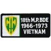 18th MP Bde Vietnam '66-'73 Small Patch