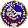 Seal Team 4 Small Patch