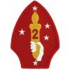 PPFL1291 - 2nd Marine Divison Small Patch