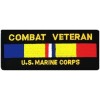 US Marine Corps Combat Veteran Small Patch