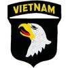 Vietnam 101st Airborne Division Small Patch