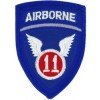 11th Airborne Division Small Patch