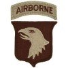 Desert 101st Airborne Division Small Patch