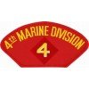 4th Marine Division Insignia Red Patch