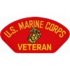 US Marine Corps Veteran Insignia Red Patch