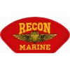 US Marine Recon Insignia Red Patch