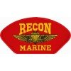 US Marine Recon Insignia Red Patch